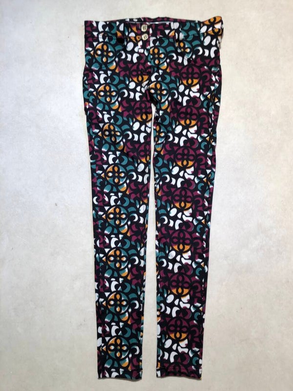 Freddy sportbroek met print en push up effect maat 36