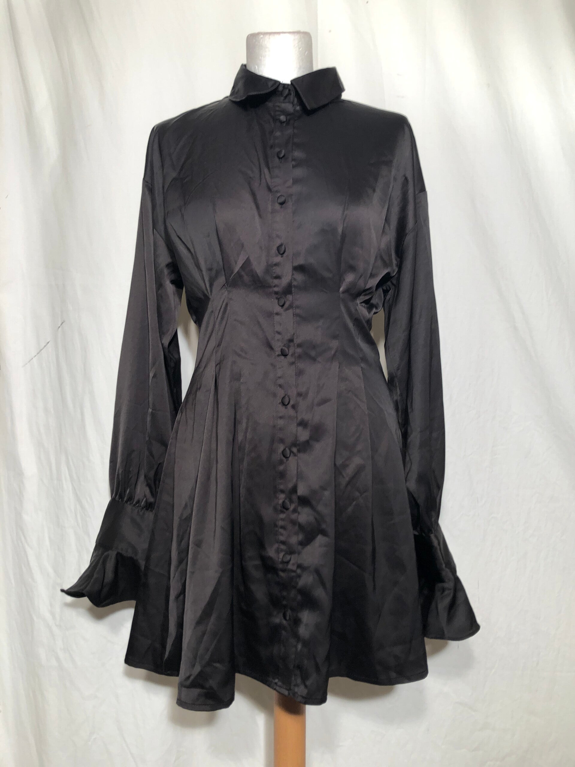 Loavies zwarte korte jurk maat S