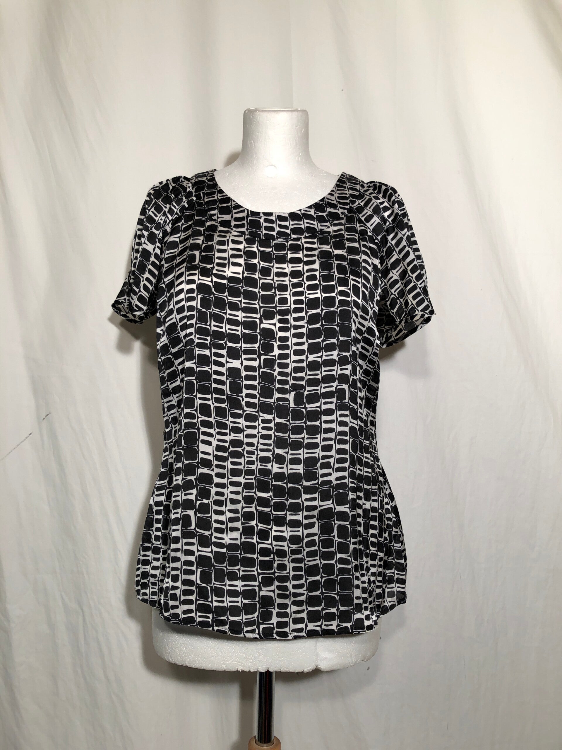 Frans Molenaar for C&A zwart/crème top maat 36