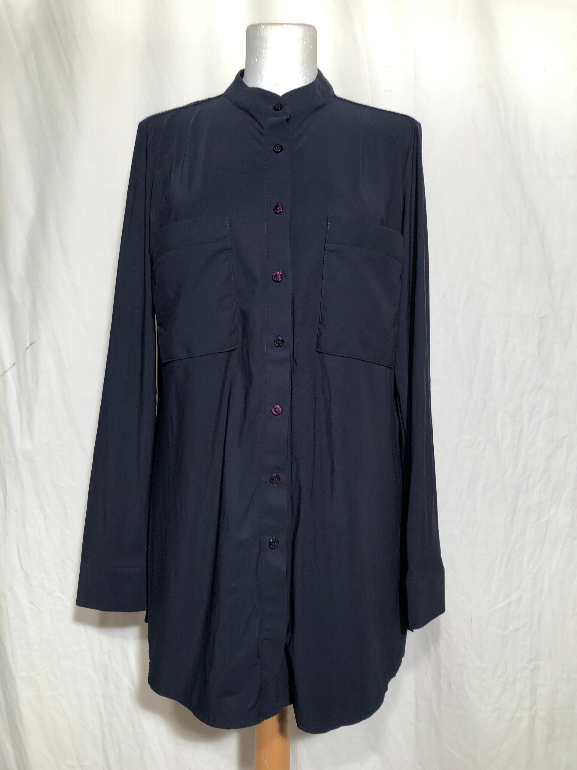 Studio Anneloes donkerblauwe blouse maat M