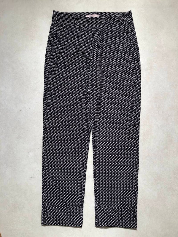 Studio Anneloes zwart/bruin/wit print broek maat S