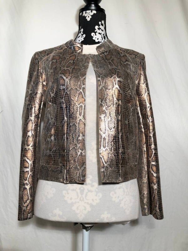 Jeff Gallano slangprint jasje maat M