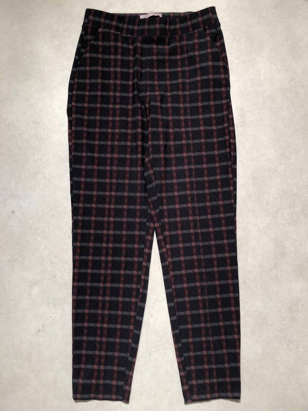 Studio Anneloes zwart geruite broek maat S