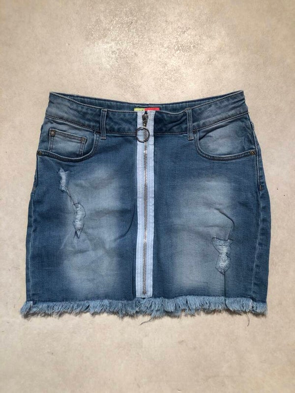 Vingino denim jeans rok maat 164