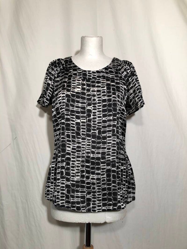 Frans Molenaar for C&A zwart/crème top maat 36