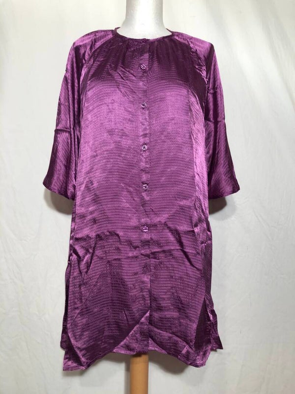 Masai paarse blouse met vlindermouwen maat M