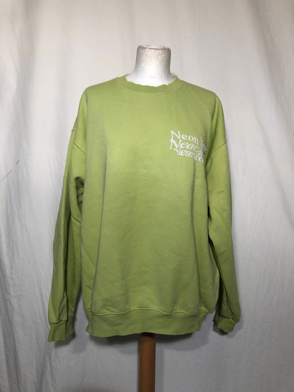 Pull & Bear lime groene sweater maat XL