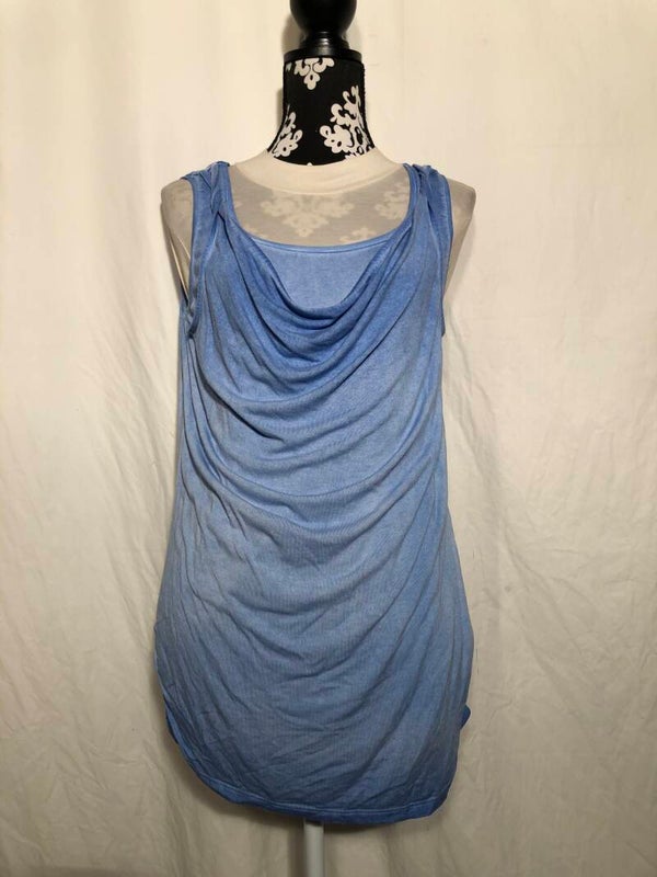 Streetone blauwe waterval top maat 40