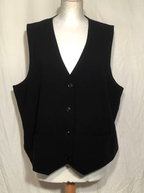 Norah zwart gilet maat 46