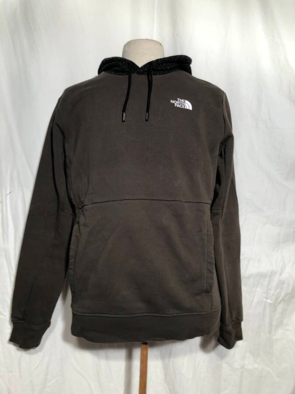 The north face groene hoodie maat L