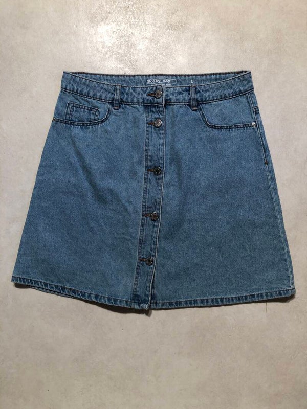 Noisy May denim jeans rok maat L