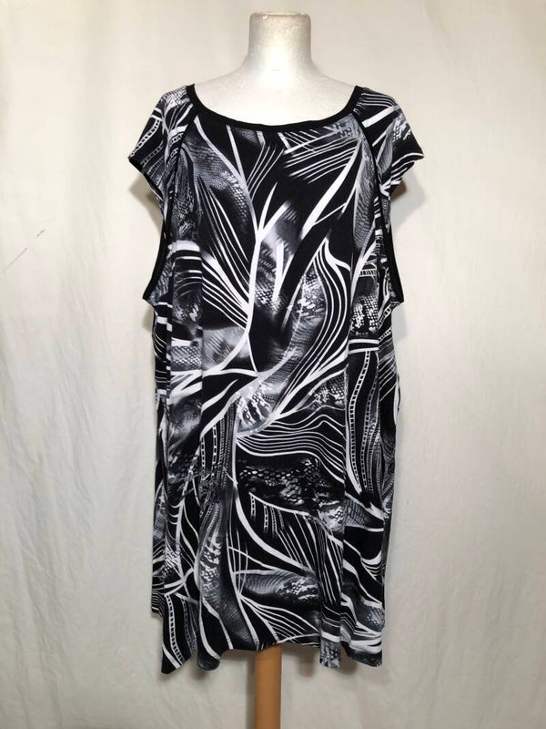 Monteverdi zwart/wit print zomer top maat 54