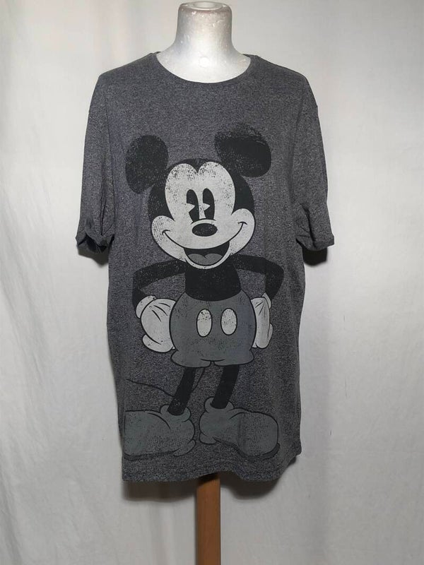 Disneyland Paris grijs Micky Mouse t-shirt maat XL