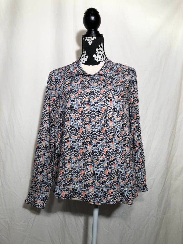 Nude atelier gebloemde blouse maat 40