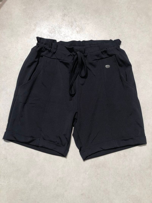 Angelle Milan zwart tricot short maat L