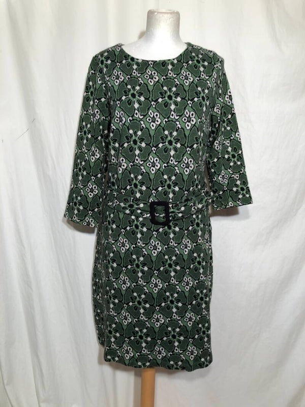 King Louie groene jurk met bloemen maat XL