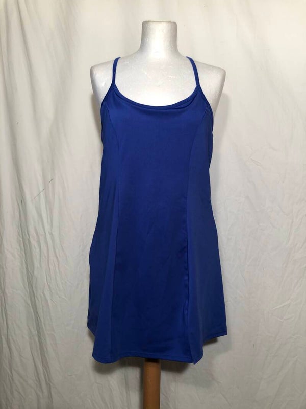 Stradivarius blauw dubbellaags badpak maat L