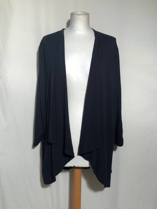 Chalou donkerblauw effen vestje maat 52
