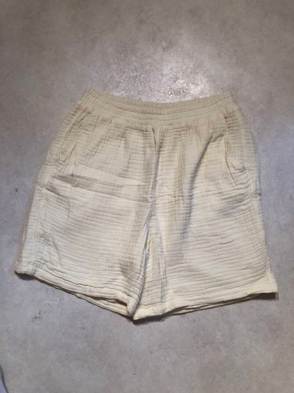 Dialy paper lichtgele short maat L