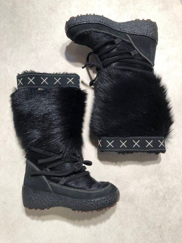 Oscar sport zwart bonten winter laarzen maat 36