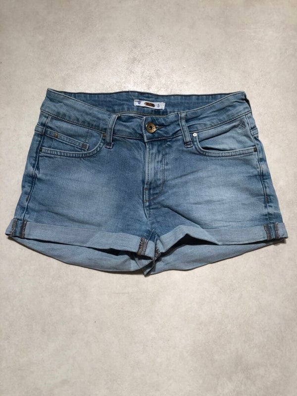Anti blue denim jeans short maat S