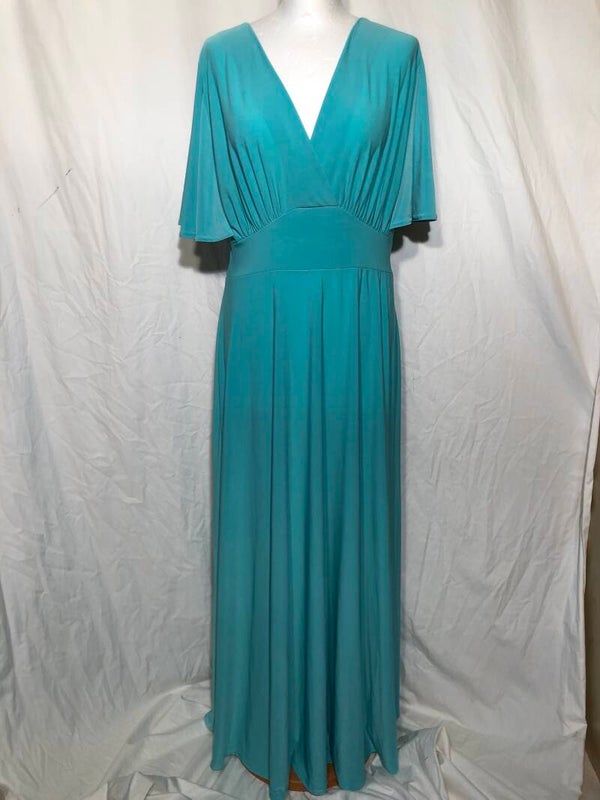 Made in Italy mintgroene maxidress maat L
