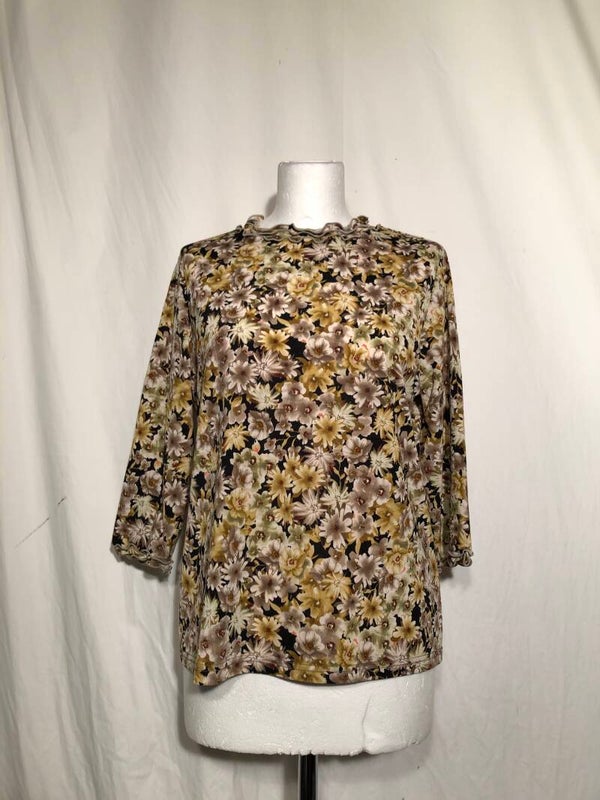 Le Lis gebloemde top maat M