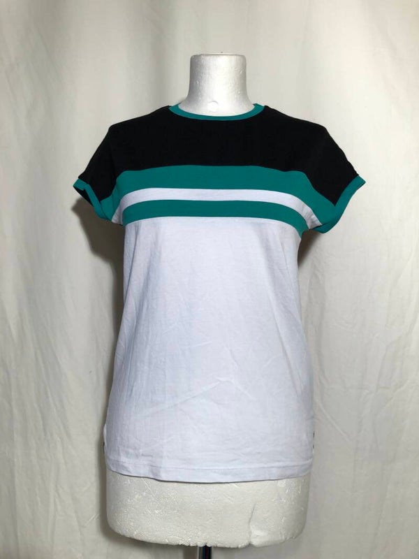 Amy & Ivy wit/groen/zwart T-shirt maat S