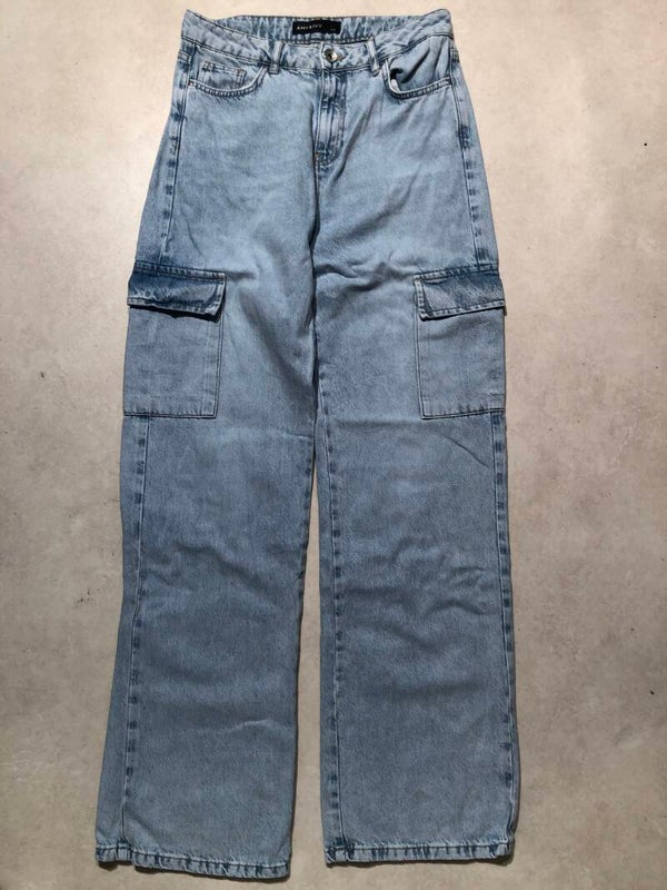 Amy & Ivy denim jeans met zakken op de zij maat 27