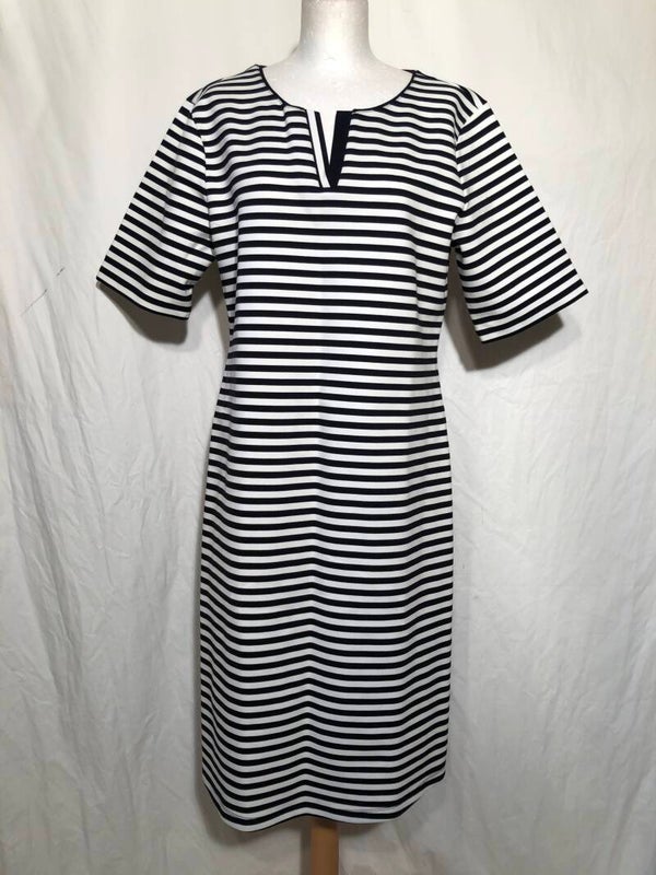 Didi zwart/wit gestreepte jurk maat XXL