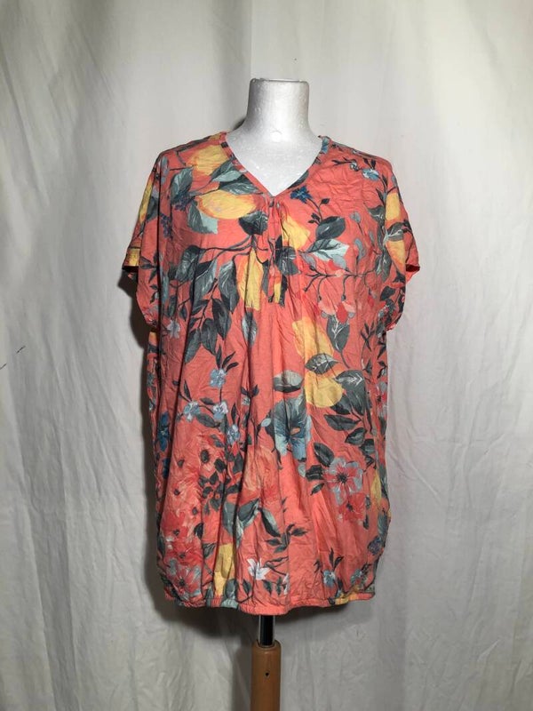 Cecil roze tuniek met bloemen maat L