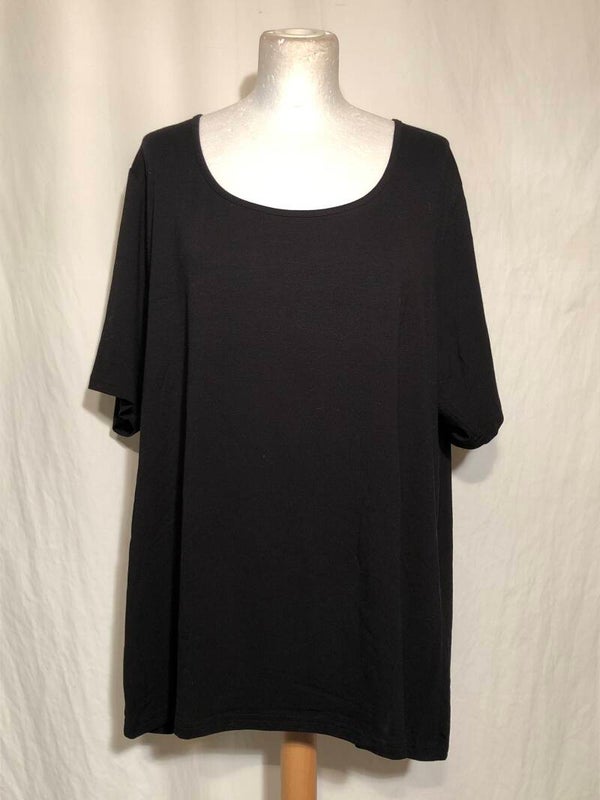 Head over heels zwart effen T-shirt maat 50