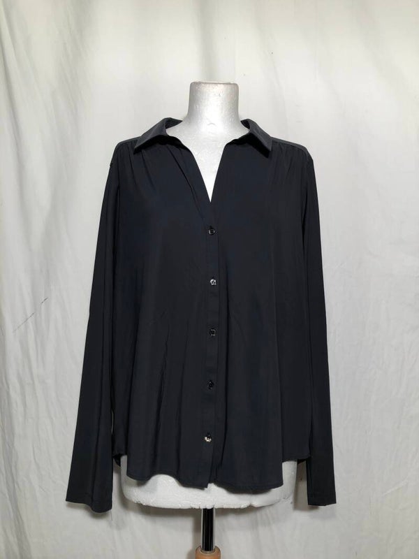 Sandwich donkergrijze blouse maat XXL