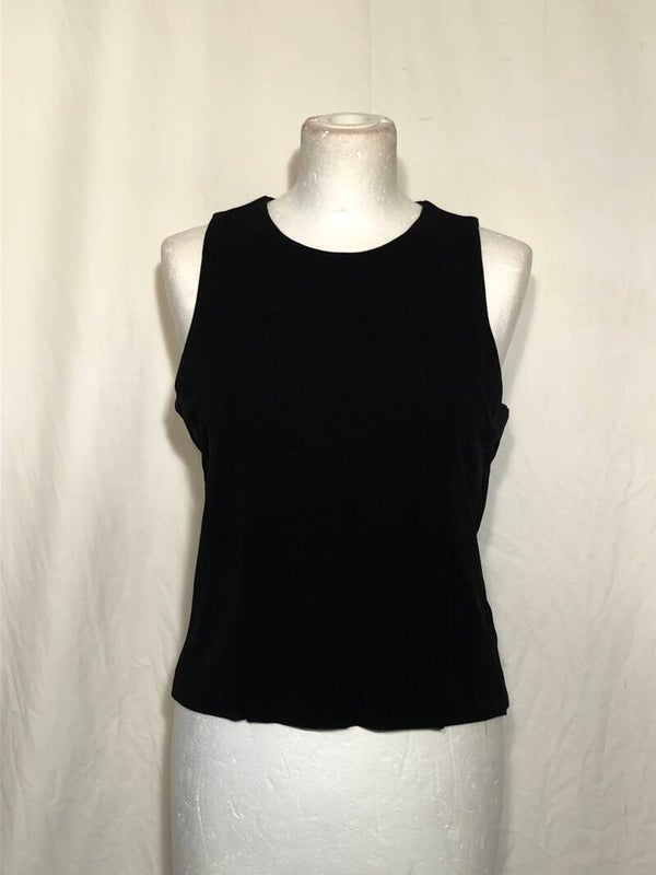 Ralph by Ralph Lauren zwart effen top maat L