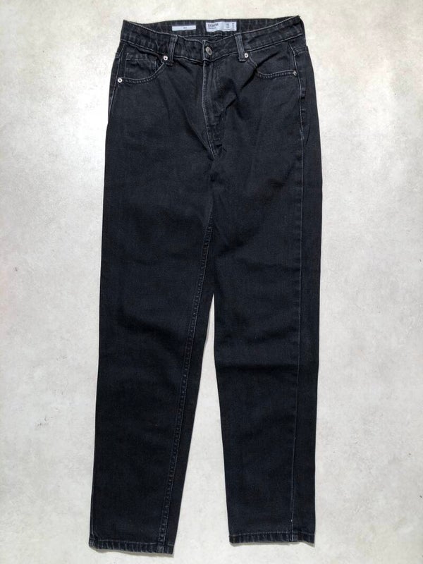 Bershka zwarte denim jeans maat 36