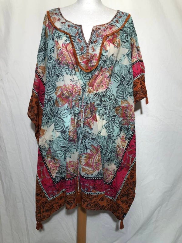 Didi meerkleurig bohemian tuniek maat XL/XXL