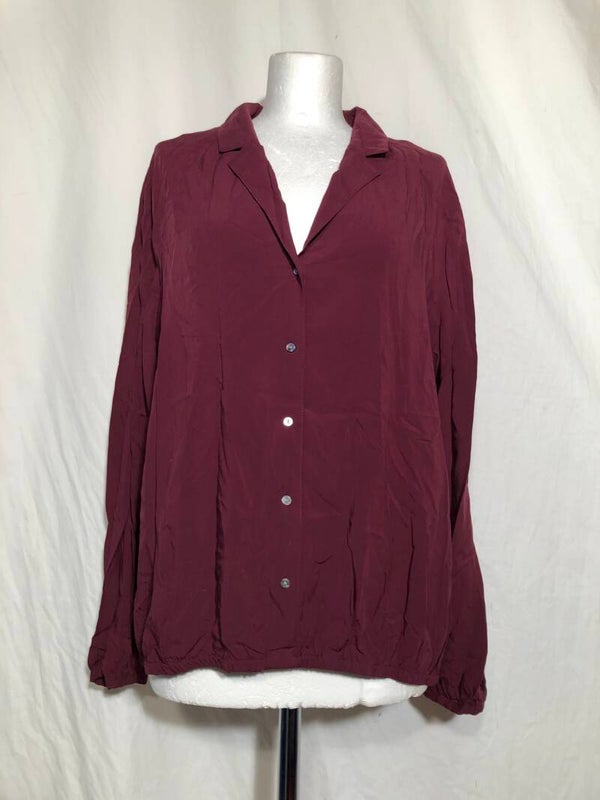 Esprit Bordeaux rood effen tuniek maat XXL