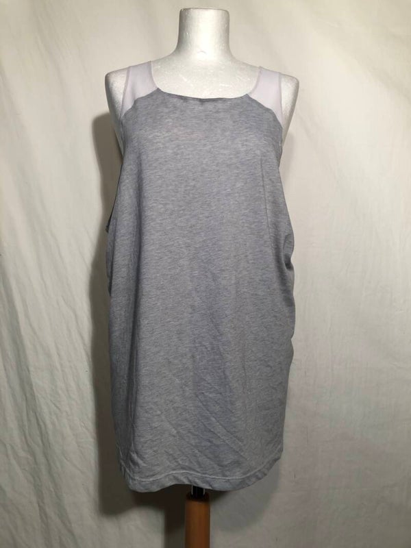Nike Dry fit grijs/crème sport top maat XL