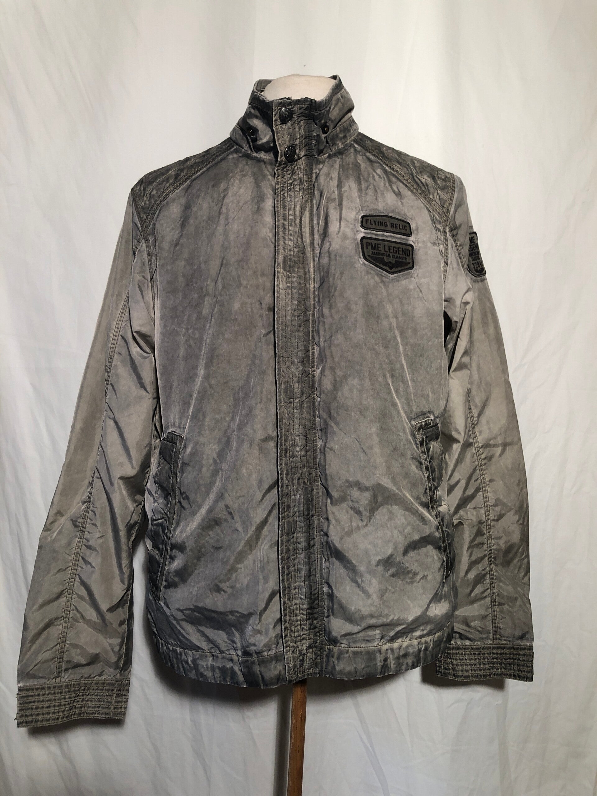 PME legend grijze zomer jas maat XL