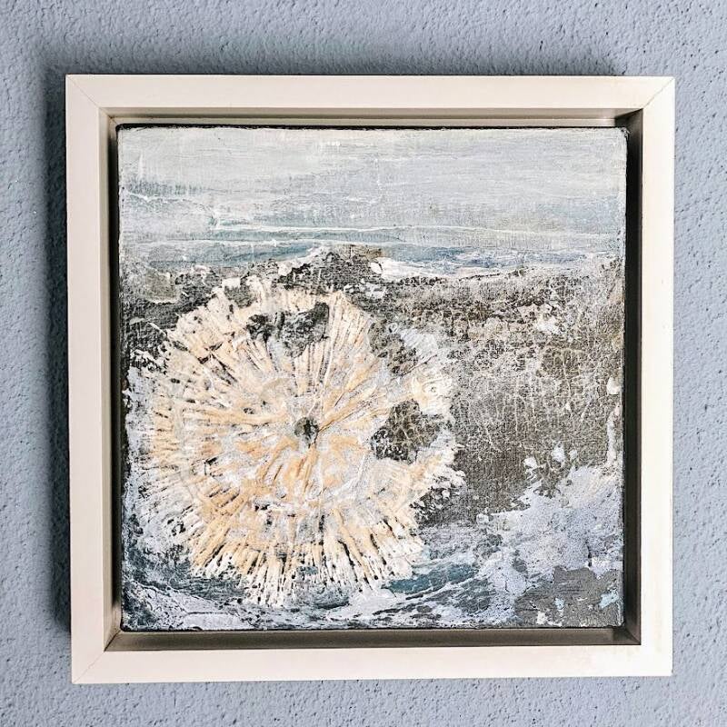 Strukturenbild_Marmormehl_JostArt_Greven_kunst_Meer_Muschel