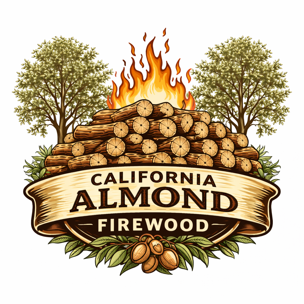 Almond Firewood - HALF CORD 64 cf