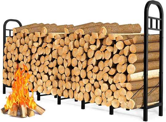 Orange firewood - (8 Foot Rack 8x4)