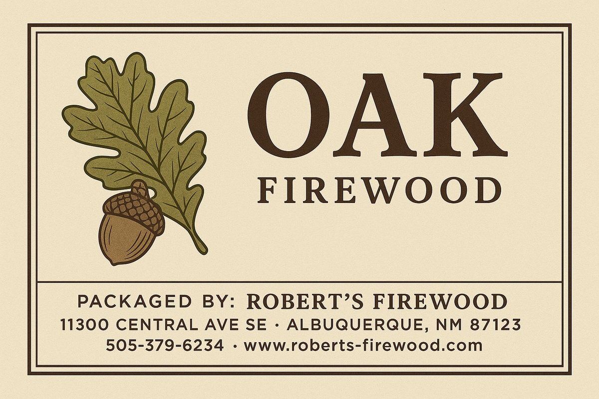 Oak Firewood Bundle | Robert's Firewood