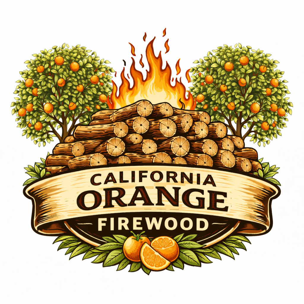 Orange firewood - (8 Foot Rack 8x4)