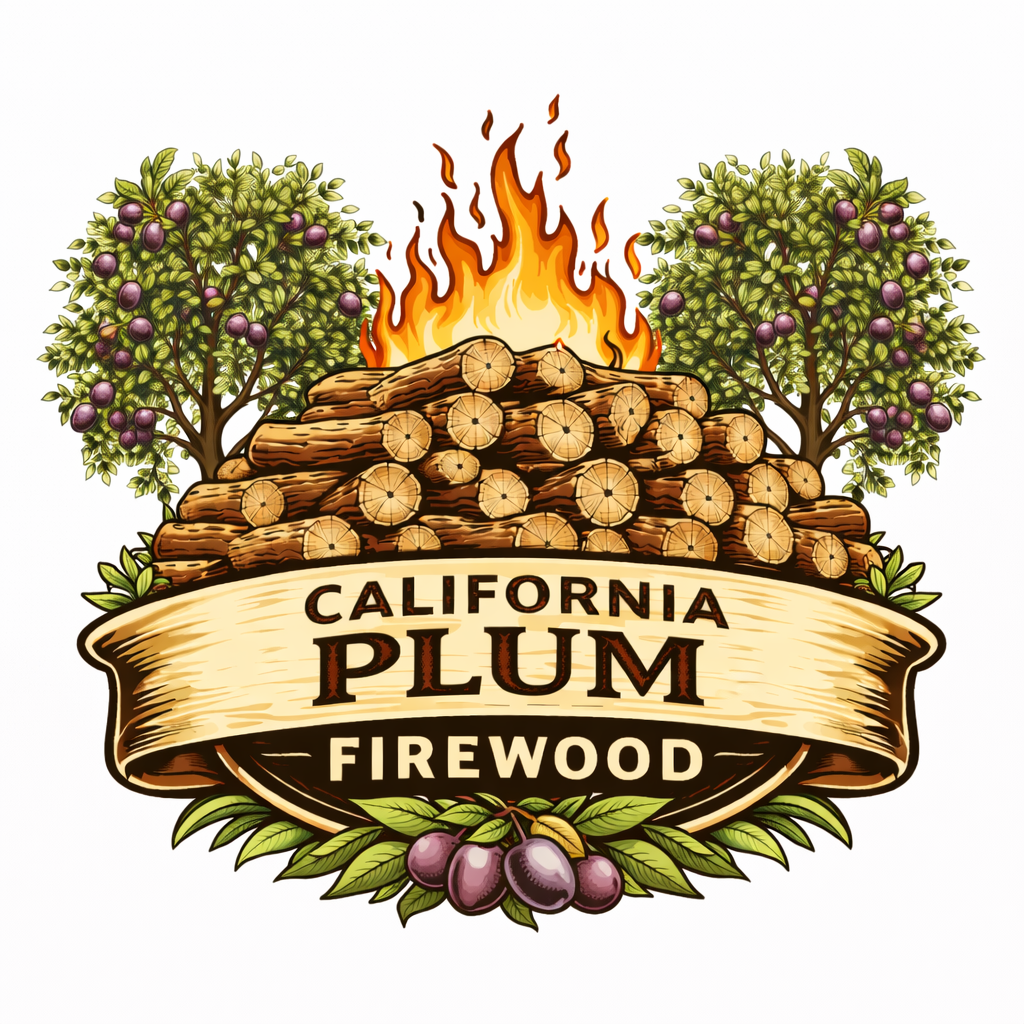 Plum firewood - (8 Foot Rack 8x4)