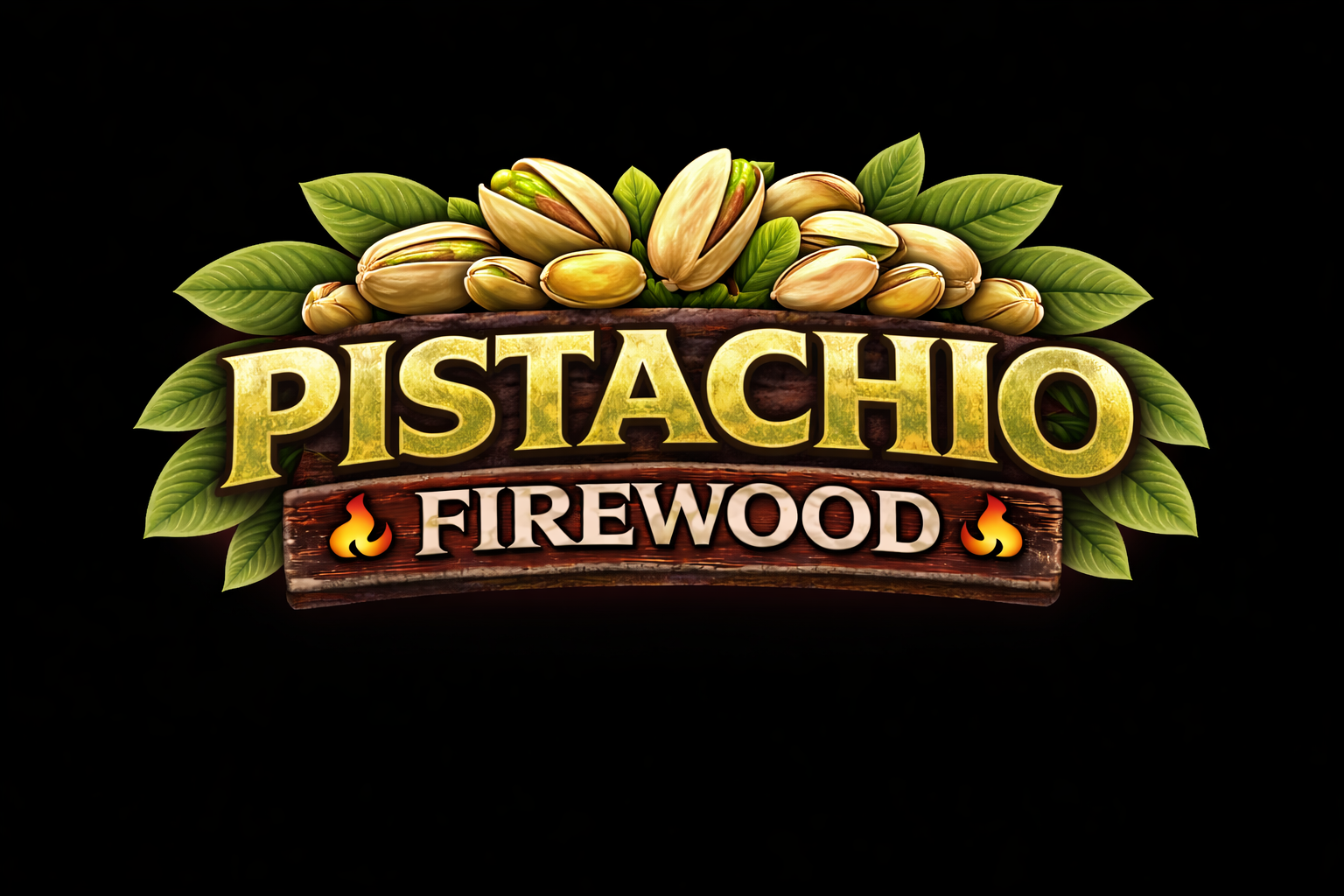 Pistachio firewood - (4FT RACK 4 X 4)