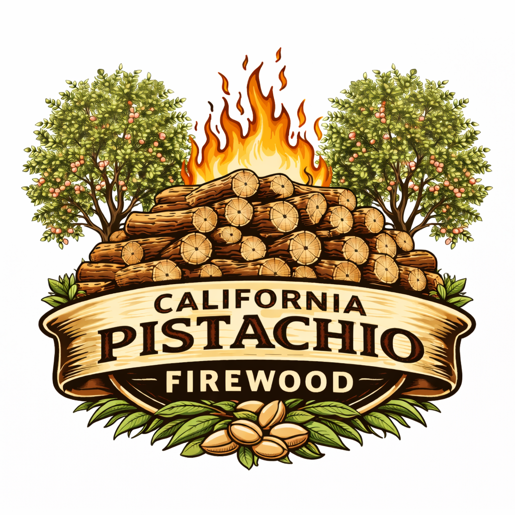 Pistachio firewood - (4FT RACK 4 X 4)