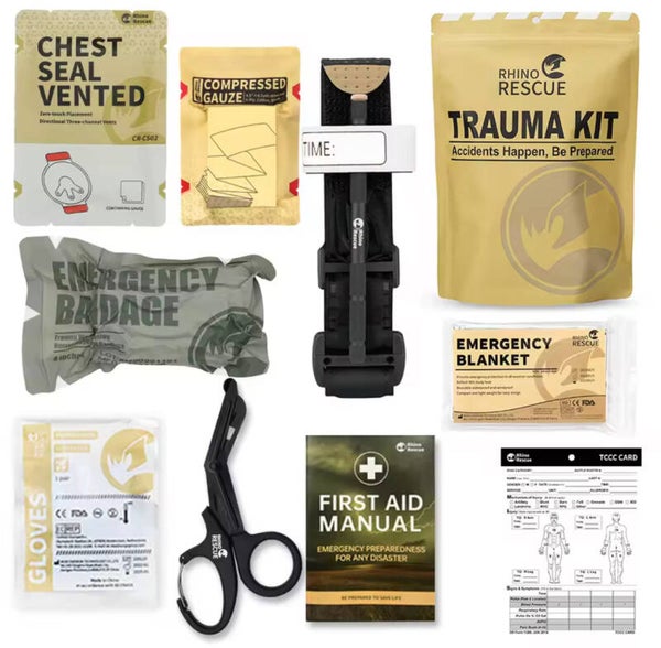 Premium Trauma Kit – Professionele EHBO Set voor Ernstige Noodsituaties