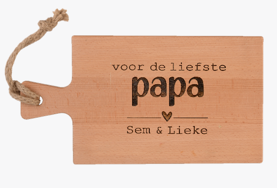 Borrelplank met gravure €23,95 