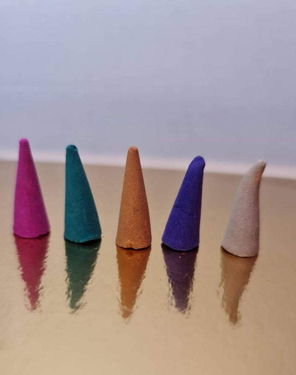 Inciensos de colores
